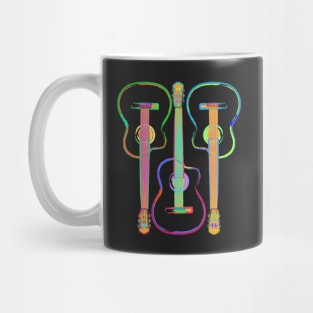 Rainbow Guitar Mug